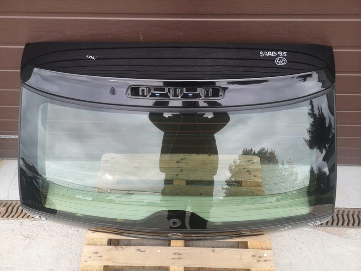 фото №2, Кришка зад скло saab 9-5 95 i рестайлінг 05-09 універсал