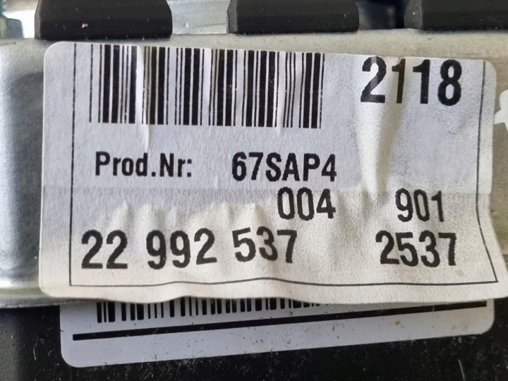 фото №6, Повітряна подушка кермо opel insignia a рестайлінг 2014 22992537