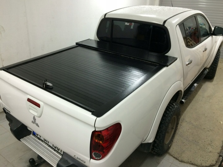 фото №7, Mitsubishi l 200 fiat fullback надстройка ролета алюминиевая прочная