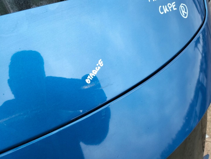 фото №4, Крышка стекло зад renault megane 3 iii купе 3d 3 дверь цвет обшивка двери 2008-2011