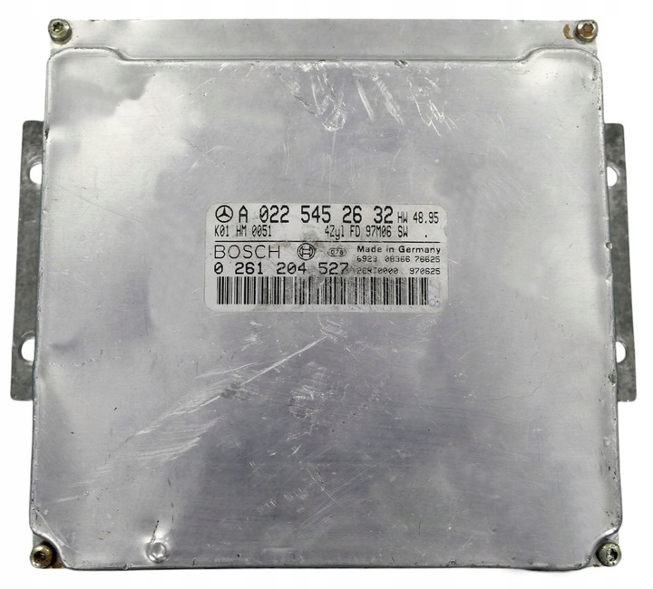 фото №1, Блок управления двигателя mercedes w210 0261204527 a0225452632 + программирование