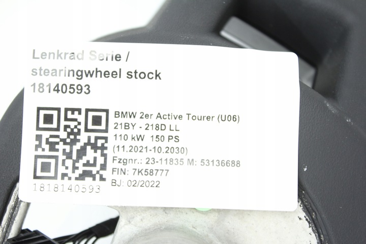 фото №8, Руль спортивная ассистент с подогревом bmw u06 u11 x1 u10 x2