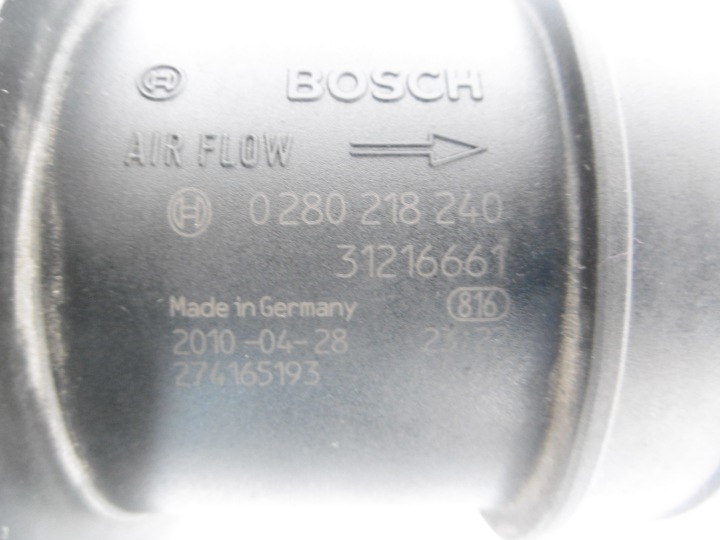 фото №9, Расходомер воздуха volvo s80 ii v70 iii 2.5t