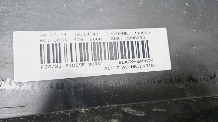 фото №11, Бампер переднє перед bmw 3 f30 f31 7298993