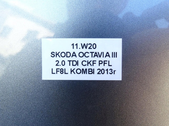 фото №14, Крыло левые перед передний lf8l skoda octavia iii 5e 12-16r