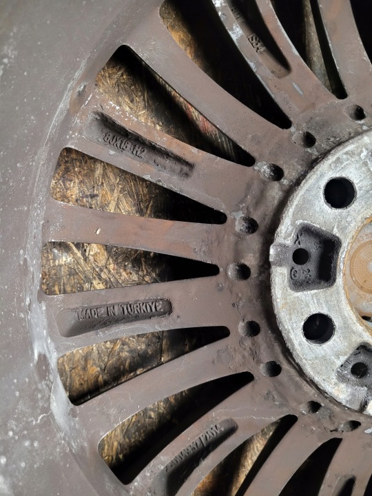 фото №12, Bmw алюминиевый диск серебряная 6796249 6868424 is34 8jx18 комплект