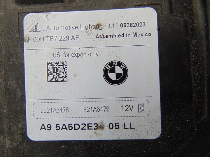 фото №6, Bmw x5 g05 lci рестайлінг лампа ліва повний led чорний 5a5d2e3