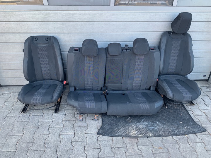 фото №1, Peugeot 308 ii t9 sw диван сиденья салон kpl.