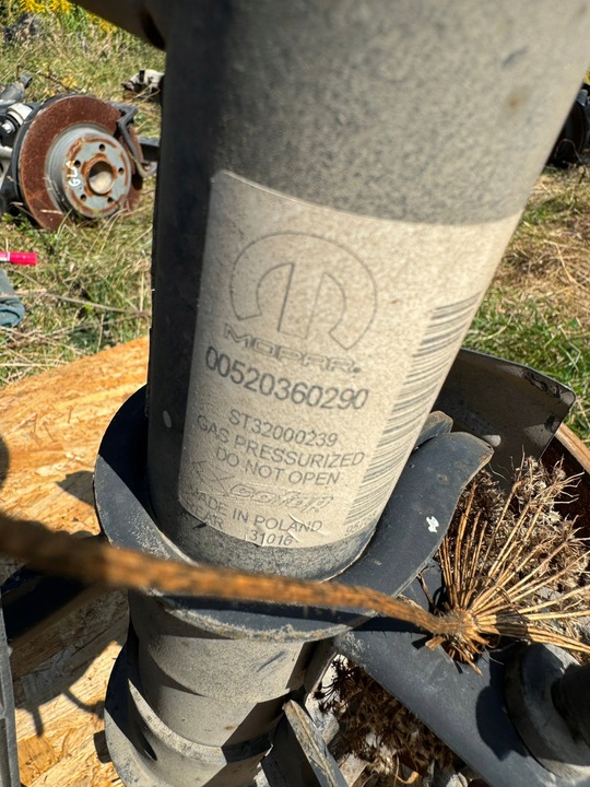 фото №5, Подвешивание зад тележка амортизатор задняя ось fiat 500x jeep renegade