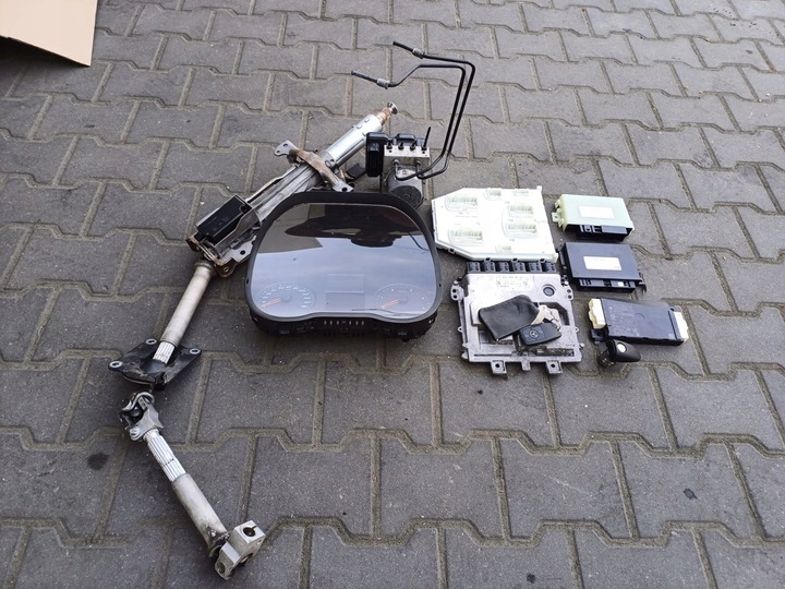 фото №1, Набор стартовый компьютер двигателя блок управления mercedes sprinter 907 2.0 om654