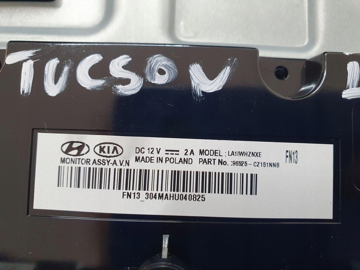 фото №8, Hyundai tucson iv 23r. панель кондиціонера дисплей 97250-n7300