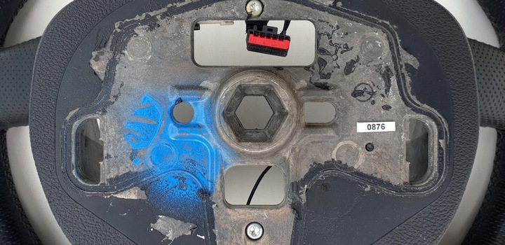 фото №16, Ford focus mk2 2 ii кермо шкіра шкіряний bicepsy sport