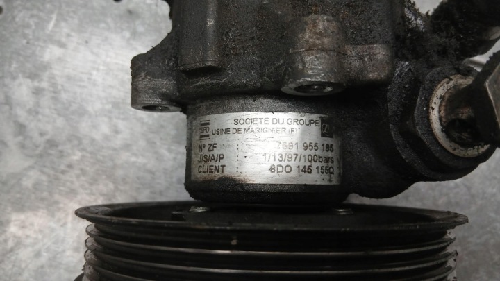 фото №6, Насос гидроусилитель audi a4 b5 универсал 1.9tdi 97r 8d0145155q