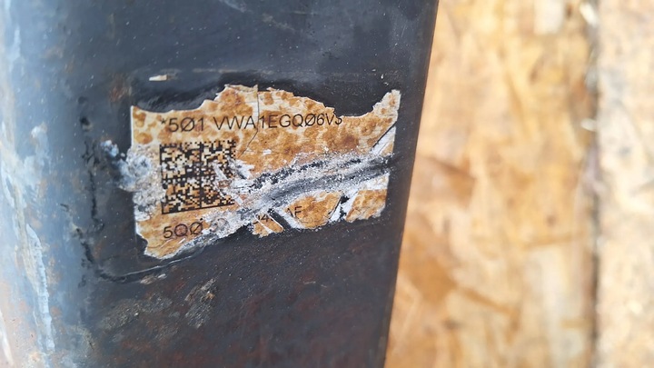 фото №5, Вісь балка підвішування зад 5q0501049af vw golf vii sportsvan leon 5f