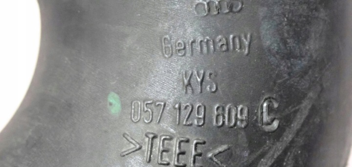 фото №8, Трубка  воздуха audi a8 d3 4.0tdi ase 057129609c