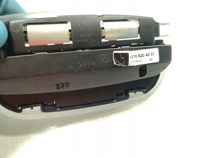 фото №7, Mercedes-benz clc-class монітор / дисплей / екран перед центр 2008