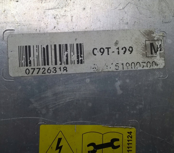 фото №8, Mercedes блок керування двигуном (ебу, комп'ютер двигуна) m651 oem номер a6519007000 a6519016500