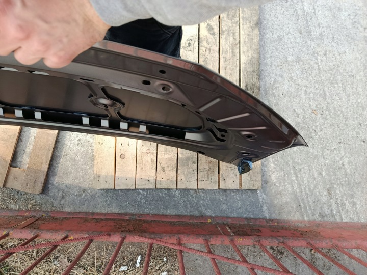 фото №7, Капот крышка двигателя seat alhambra 7n 06.10-06.20 лак lr7h