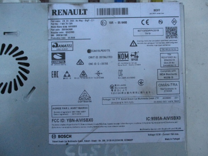 фото №8, Renault clio v магнітола магнітола tablet gps комплект 19-24 рік
