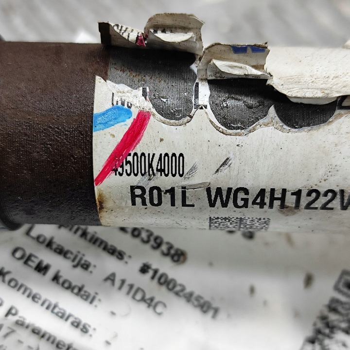 фото №6, Hyundai kona i 2022 ліва сторона піввісь передня