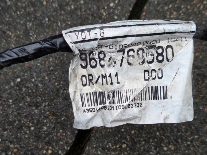фото №8, Citroen c5 iii x7 жгут pdc бампера передней 9684768580 08-2017