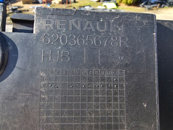 фото №11, Решітка радіатора каркас решітка бампера renault captur ii 2 2020- перед решітка