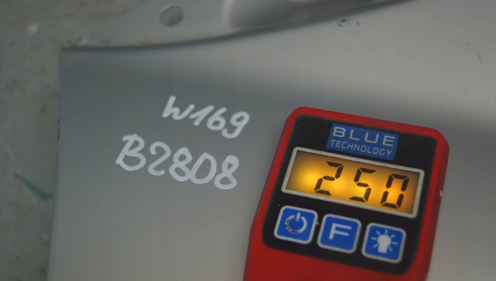 фото №15, Mercedes w169 крило праве перед b2808