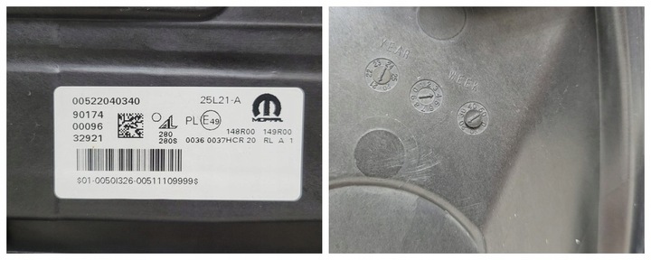 фото №16, Лампа левая перед jeep compass ii рестайлинг 2020- полный led