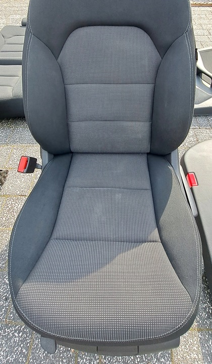 фото №7, Mercedes w246 сидіння з підігрівом диван обшивки комплект