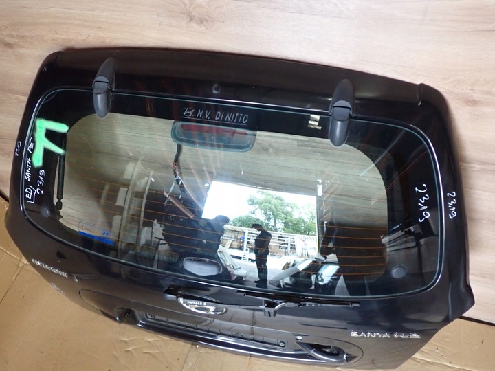 фото №9, Hyundai santa fe 01-06 кришка багажника ed