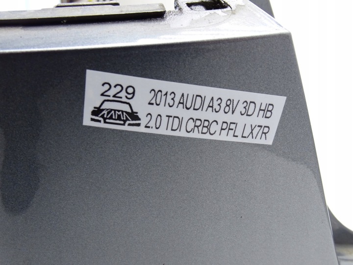 фото №16, Задний бампер audi a3 8v 3d hb хэтчбек lx7r