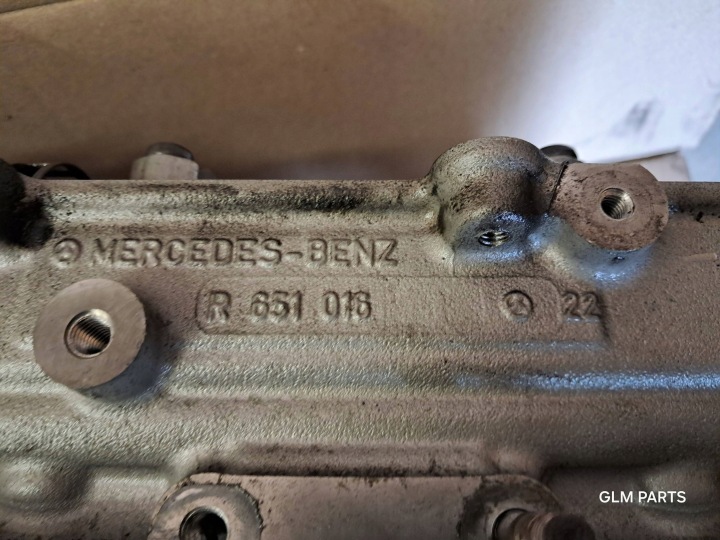 фото №13, Mercedes 2.2 cdi 651 комплектная головка двигателя r651016 крышка клапанов