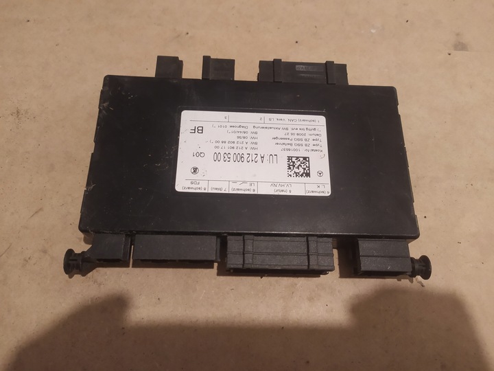 фото №1, Модуль блок управления сиденья правый mercedes e w212 2009-2016