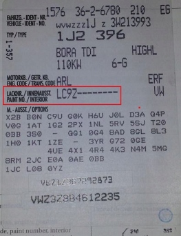 фото №2, Крило golf 4 iv lb7z правий + лівий новий комплект