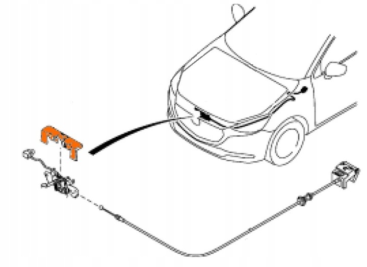 фото №4, Защита замка капота оригинал mazda 2 3 6 cx-3 cx-5 cx-9
