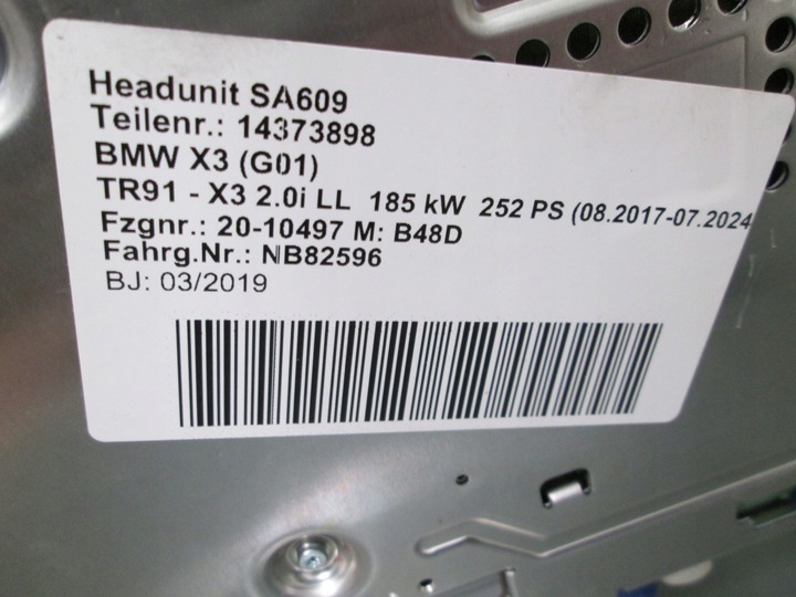 фото №6, Bmw g01 fx навігація навігація 9434530 8733470