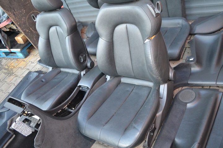 фото №7, Mercedes w208 clk купе сиденья диван обшивки европа кожа