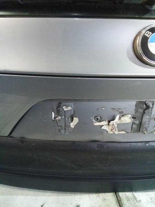фото №8, I60 крышка багажника bmw x3 e83 серебристо-серый