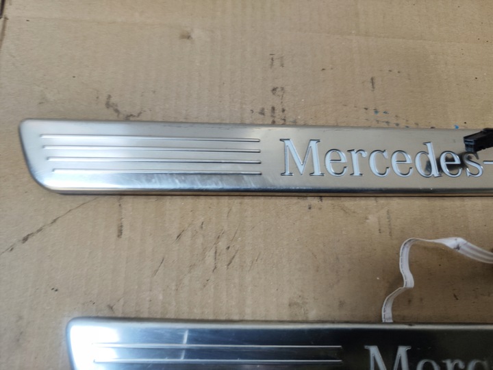 фото №6, Накладки порога перед mercedes w246 2017 a2466805300