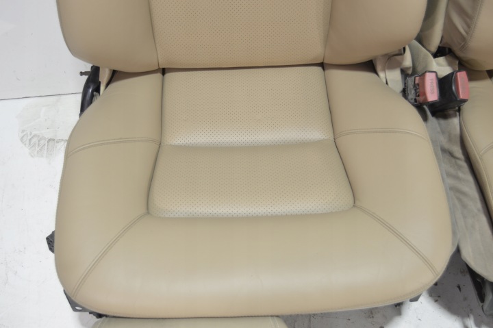фото №8, Сиденья диван бежевый кожа mercedes w140 купе c140 cl