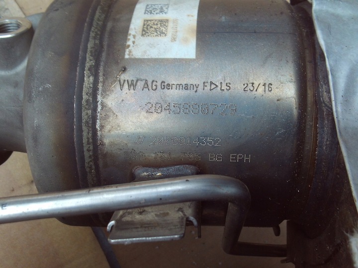 фото №6, Катализатор dpf vw audi skoda 04l1311723dg 40q1311670m