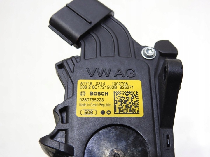 фото №8, Потенціометр газу seat ibiza iv 1.2 tsi 6c1721503b