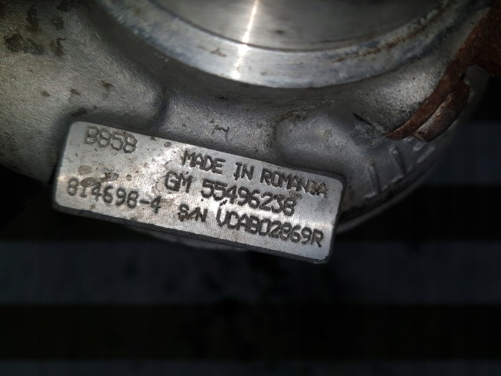 фото №10, Турбонагнетатель turbo 55496238 opel astra k insignia b 1.6 cdti b16dth lwq
