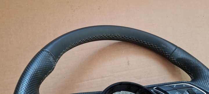 фото №10, S5 8w рестайлінг a5 кермо шкіра шкіряний з підігрівом пелюстки sline s4 b9 8w a4