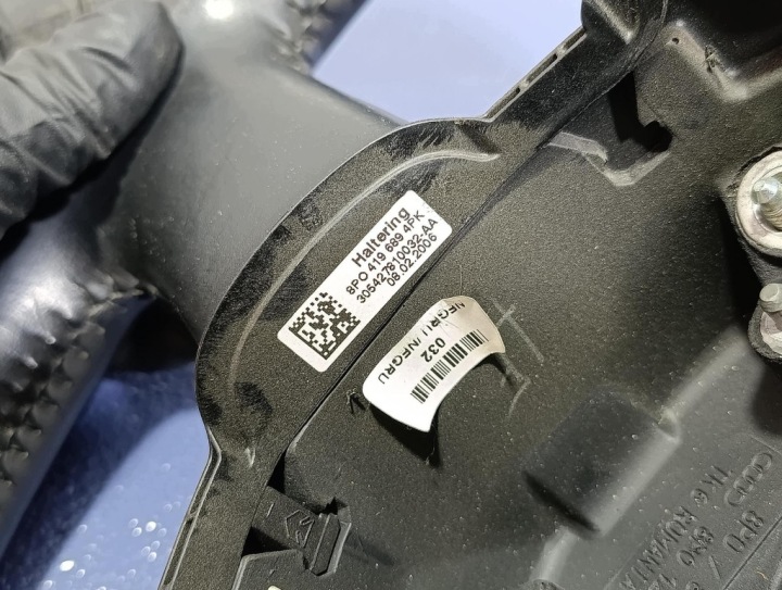 фото №13, Audi a3 8p рестайлинг 05-08 руль кожаный подушка подушка 8p0419091cd
