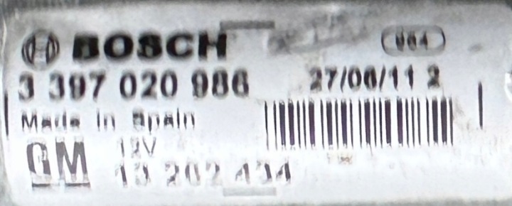 фото №6, Opel astra j 09-15r механізм двигунчик двірник перед