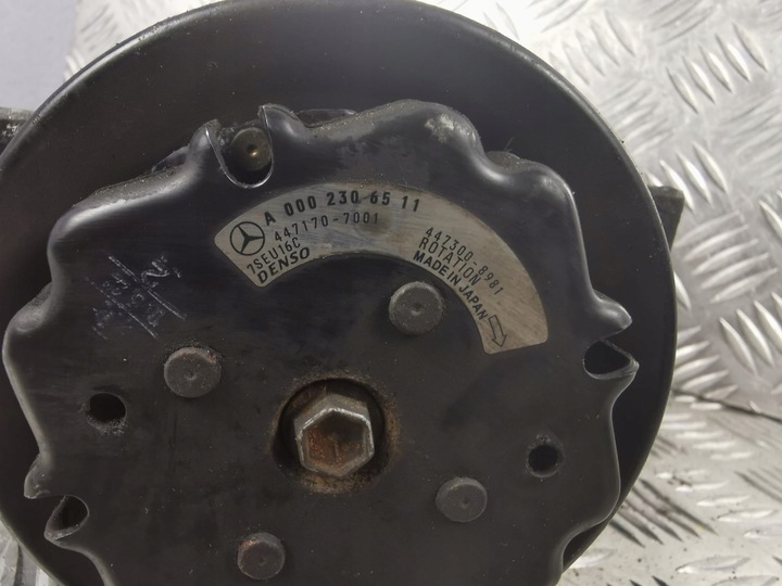 фото №8, Компрессор кондиционера a/c mercedes w203 4472208221 a0002306511