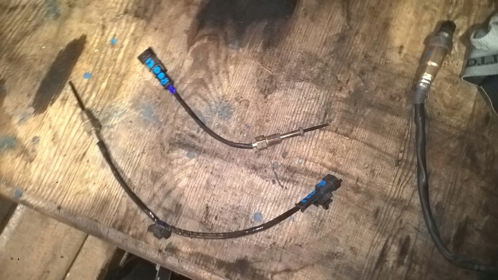 фото №1, Датчик температуры выхлопных газов dpf kia ceed i 1,6crdi