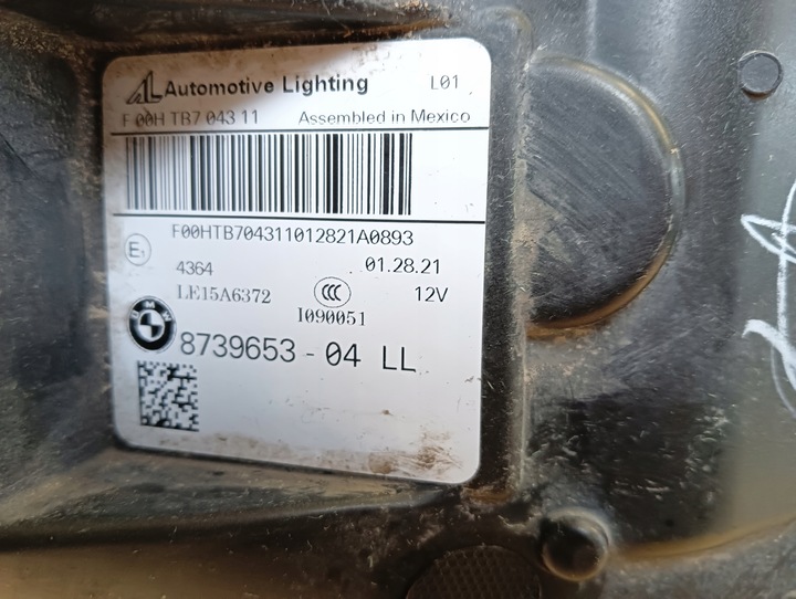 фото №8, Лампи bmw x3 g01 x4 g02 адаптивний led