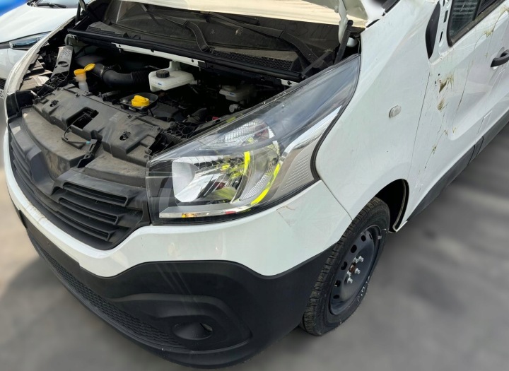 фото №15, Renault trafic iii 1.6 dci бампер лампы капот крылья радиатор pas балка